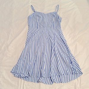 Old Navy - Women’s Dress - Tall Large - Blue/White